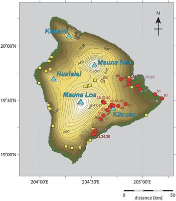 Paleointensity Study on the Holocene Surface Lavas on the Island of Hawaii Using the Tsunakawa–Shaw Method